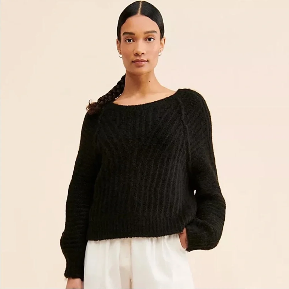 Free People Carter Pullover Black S